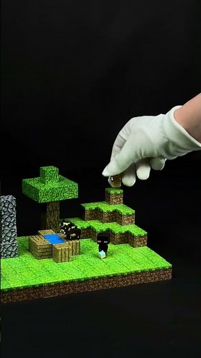 I Built a Minecraft World With Real Blocks!