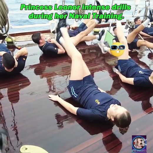 Princess Leonor intense drills during Military Training