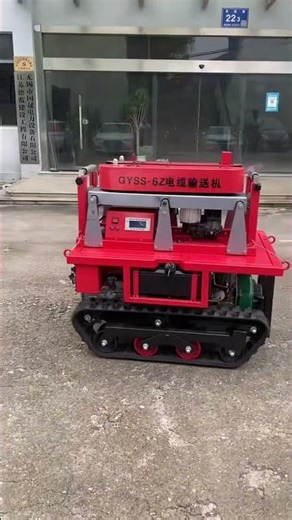 Motorized cable pulling machine cable laying machine
