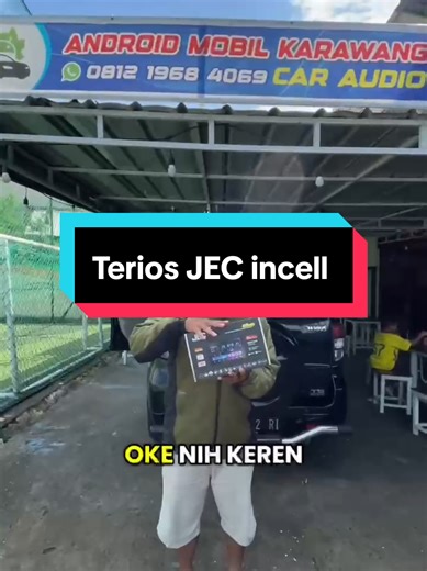 Pasang Head Unit Android JEC di Mobil Terios