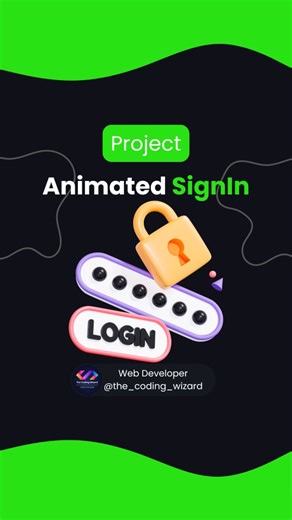 The Coding Wizard | Web Development & AI | 1M🎯 on Instagram: "Animated Login Page Code 🚨 Source Code -> Link in bio🔥💥 Follow @the_coding_wizard Follow @the_coding_wizard Follow @the_coding_wizard Tag your friends that need to see this! 🙏 • • Turn on post notification so you don't miss any single post 📲 • • __________________________________ Like our content ? Hit that follow button! ⬇️ 👉 @the_coding_wizard 👉 @the_coding_wizard __________________________________ #Programmer #programming #