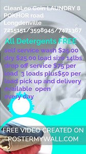 CleanLee Coin Laundry & Mini Mart on Reels | Facebook