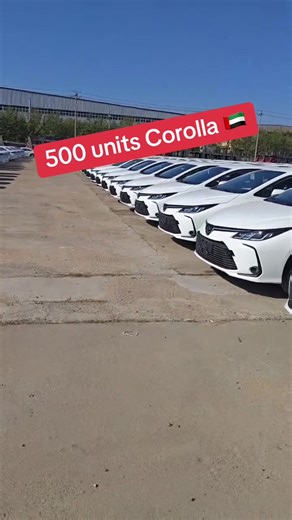 🔥500 units of 2025 Corolla 1.2T Elite Edition 🚢Port stock, all formalities done, ready for instant export 🕶️A hot-selling model for Dubai & Russia exports🇦🇪🇷🇺 #toyotacorolla #corolla#duba #dubaicars#taxicar