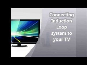 Connecting TV to a Induction Loop system.