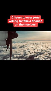 Cheers to everyone willing to take a chance on themselves. #aviation #aircraft #aviationlovers #avgeek #pilot #airplane | The Financial Aviator