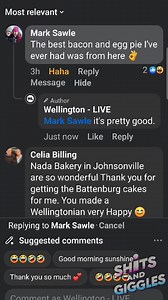 🥧 Wellington’s Beloved Nada Bakery 🥧 From the best bacon & egg pie to Battenberg cakes that make Wellingtonians happy, Nada Bakery continues to serve up local favorites. More than just great food, they’re a family business that supports the community. Shoutout to Nada Bakery—just beautiful. | Wellington - LIVE