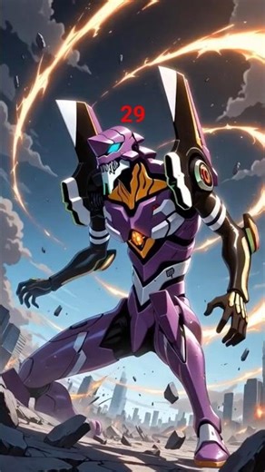 Evangelion tribute anime #ai #shortvideo