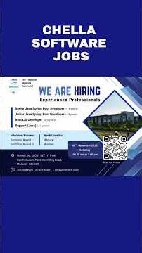 💻 Chella Software Jobs in Tamil | Best IT Jobs 2025 Explained in Tamil! | #jobsearch #shorts #job