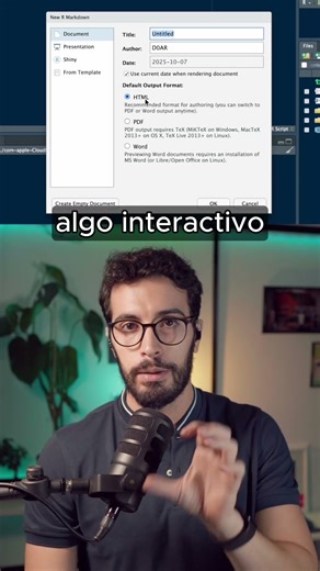 R Markdown 👉 Creación #DataScience #BigData #DataAnalytics