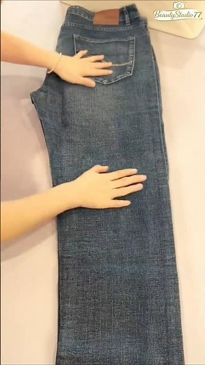 Fold Your Jeans Like a Professional Organizer!