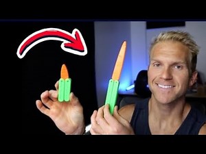 Plastic Carrot Butterfly Knife, Toy Butterfly Knife,... Full Review!