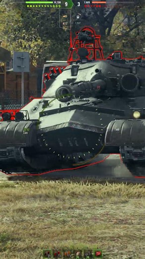WoT T110E4 vs IS-7