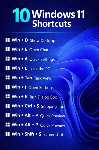 10 shortcuts for Windows 11 that make your work easier