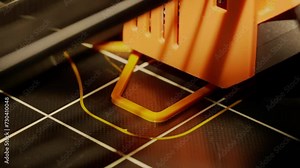 Immerse yourself in a world of innovation. Watch as a 3D printer masterfully builds each layer to create an impressive part. This video is about how technology transforms design into physical form