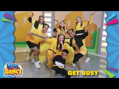Get Busy | Preschool Dance | Buzzy Bee Song | Kids Songs by READY SET DANCE