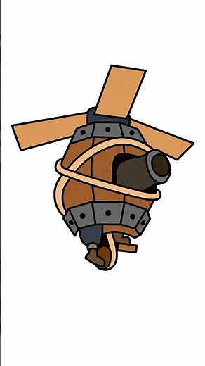 How to draw a Flying Machine - Clash Royale #drawing #clashroyale #howtodraw #draw #art #easydrawing