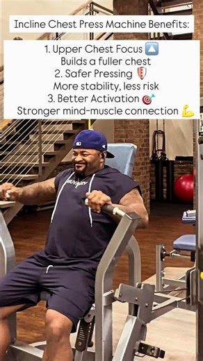 Top 3 Chest Press Machine Benefits 💪🔥 #ChestWorkout #GymMotivation #motivation