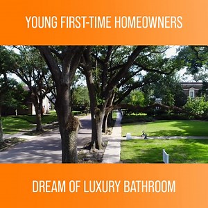 A pair of young first-time homeowners share their dream of creating a luxurious bathroom in their new home. Ben and Erin work to transform their space into a stylish, high-end bathroom. #HomeTown Watch full episodes on discovery : https://bit.ly/3HfHr6e | Love Home