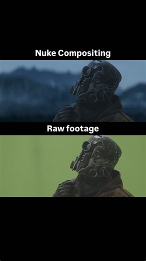 Nuke Compositing.. #nuke #greenscreen #composition #explore #reels | Smit Gandhi