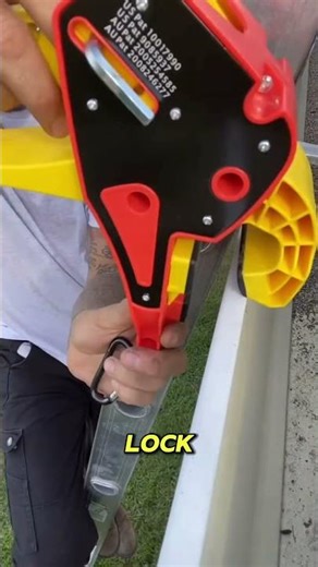 Lock jaw ladder grip makes ladders steady fast