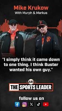 Mike Krukow on Bob Melvin's firing