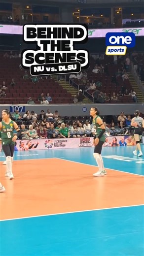23K views · 203 reactions | SUNDAY SHOWDOWN x Check out the scenes behind the cameras during the new-age rivalry clash between the NU Lady Bulldogs and DLSU Lady Spikers in Round 2 of the #UAAPSeason87 women's volleyball tournament! #StrongerBetterTogether #LegendsStartHere #OneSports | UAAP Varsity Channel | Facebook