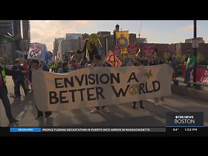 15 arrested as protesters attempt to block Boston traffic during rush hour commute