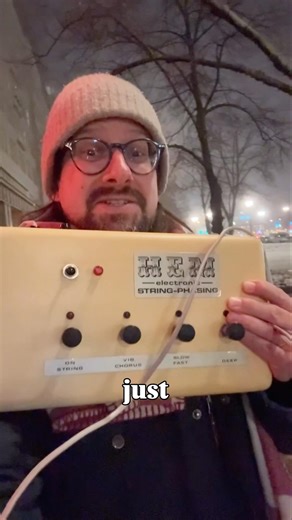 Unknown phaser sounds retro-fabulous