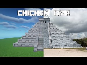 Making Chichen Itza in minecraft | 7 Wonders of World Series