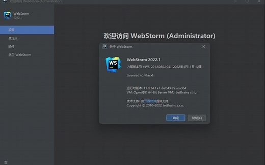Web前端开发工具：JetBrains WebStorm 2022 中文激活版 win/mac版