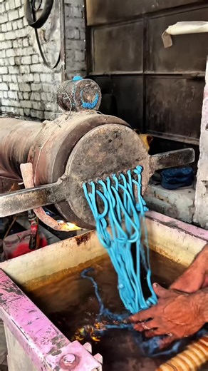 How Blue Plastic Pellets Are Created from Recycling Waste