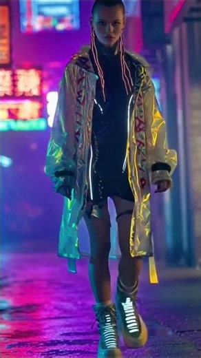 💜⚡ She doesn’t follow the city… the city reacts to her