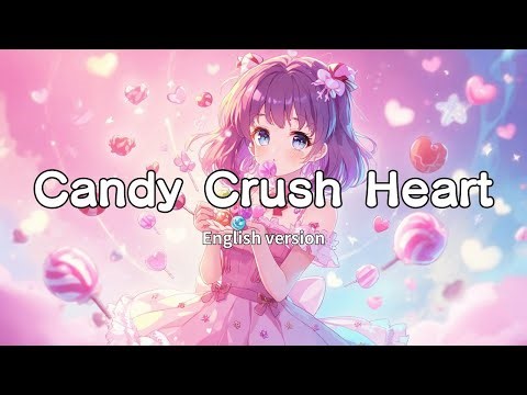 Candy Crush Heart 💖｜あまくてきらめく恋のカラフルソング | Hantack Music