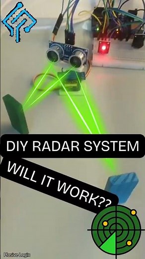 Arduino Radar That Catches Every Object #arduino #tech #robotics