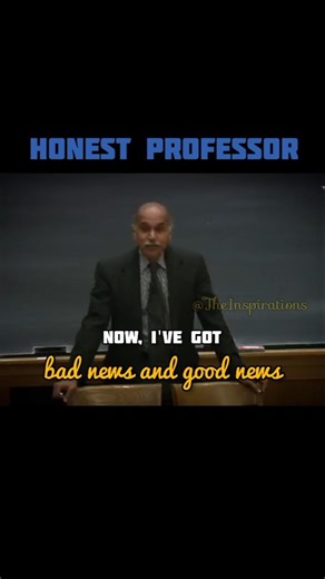 Honest professor🤣😊