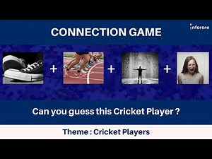 Cricket Connection Game | Guess the Cricket Players | Cricket Players Quiz | Sports Connection Game