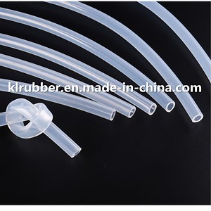 [Hot Item] Clear Soft Thin Wall High Temp Platinum Cured Reinforced Medical Grade Silicone Rubber Tubing