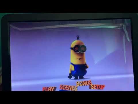 Despicable me 2010 dvd menu walk through