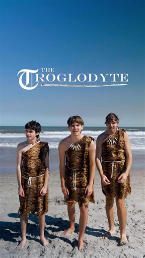TROGLODYTES jump into freezing ocean! #filmmaking #funny #beach