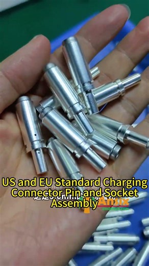 US and EU Standard Charging Connector Pin and Socket Assembly #ansix #ansixtech #factory #tools
