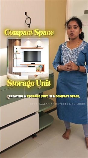 Movable Cabinet – Compact Space-க்கு Multi Use Design! 🧰🏠
