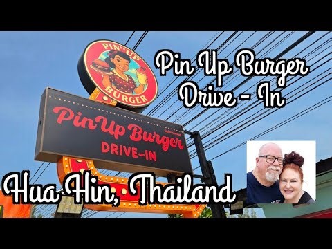 Pin Up Burger Drive-In. Hua Hin, Thailand