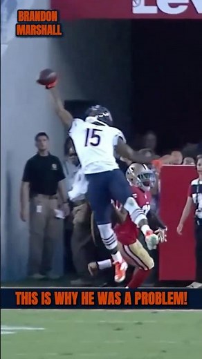 Brandon Marshall Went Up With One Hand vs the 49ers Defense!