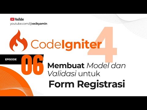 08 - Creating Model and Validation for User Registration Form