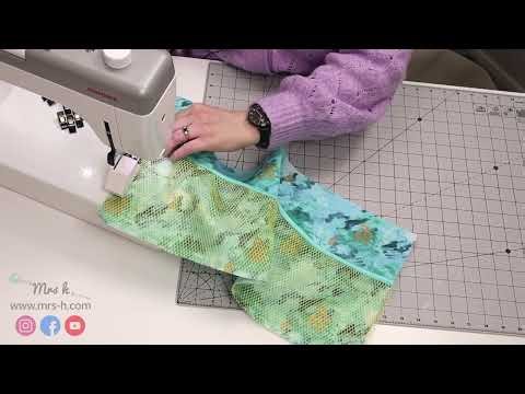 How to add Mesh Pockets to ANY bag!