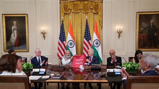US President Joe Biden gifts special AI t-shirt to PM Modi