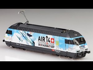 HAG Re 460 mit Faiveley Stromabnehmer von Roco 85559