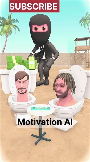 Skibidi Toilet vs Mr. Beast Banana Meme Funniest 3D Animation Ever Indian Bike Driving 3D #mrbeast