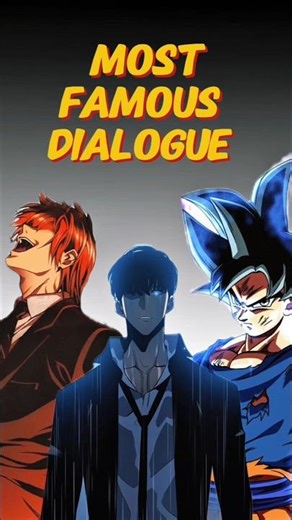 The most famous dialogue in the anime world #anime #demonslayer