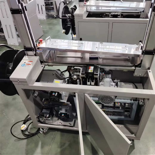 Automatic Carton Box Package Strapping Machine PP Band Strap for Cans Cases Plastic/Paper High Productivity Factory Price